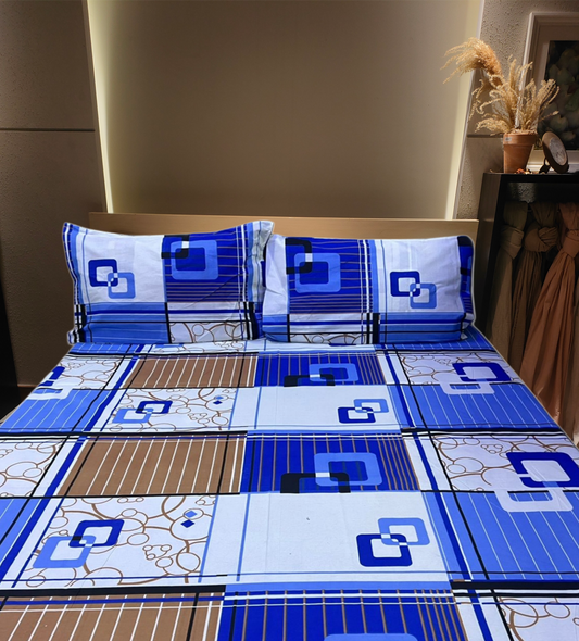Multi box bedsheets desine